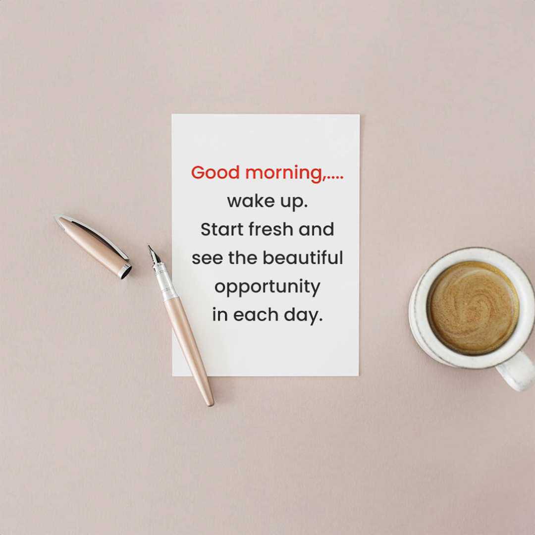 Good Morning