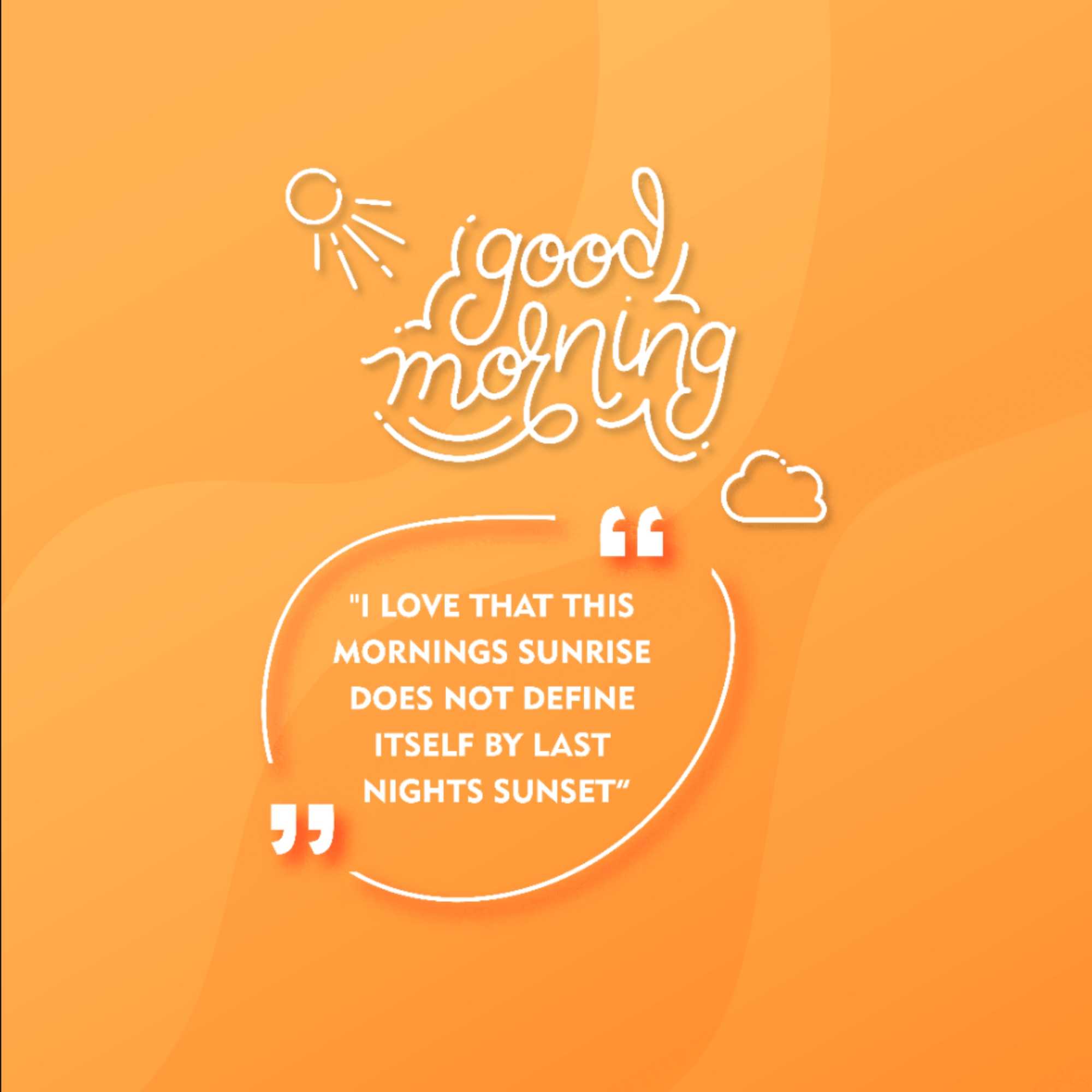 Good Morning